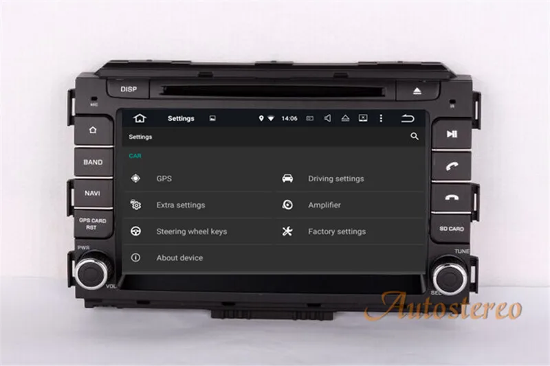 Sale Car CD DVD player Android7.1 Quad core Car GPS navigation for Honda VEZEL HR-V 2013+ radio mirror mp3 music video player unit 8