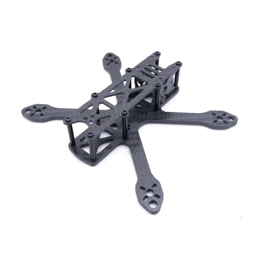 

Hecate 5' 5 Inch 230mm Wheelbase 4mm Arm Thickness Carbon Fiber Frame Kit for RC Drone FPV Racing