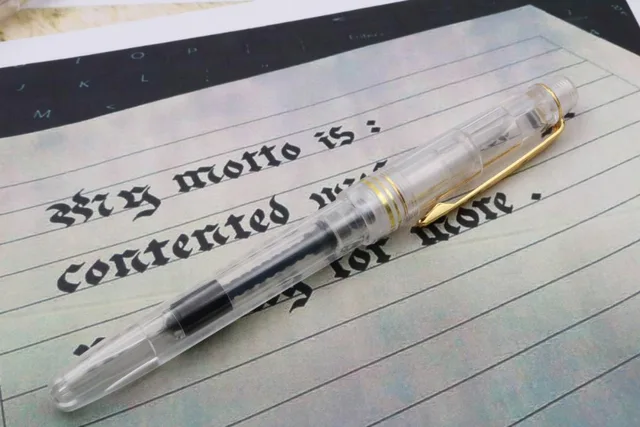 Bolígrafo de alas para oficina, plástico transparente, gótico, paralelo, arte corporal, punta plana, de vinilo, árabe, pluma estilográfica, caligrafía, bolígrafo para estudiantes Bolígrafo de alas para oficina, plástico transparente, gótico, paralelo, arte corporal, punta plana, de vinilo, árabe, pluma estilográfica, caligrafía, bolígrafo para estudiantes