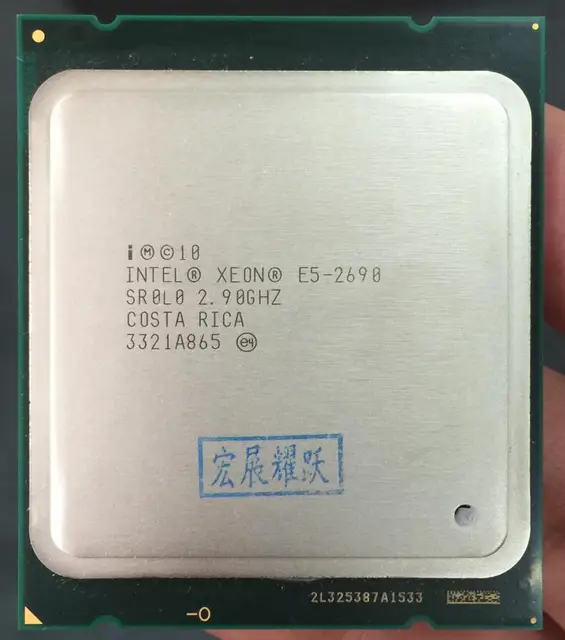 Cheap Intel Xeon Processor E5-2690 E5 2690 Eight Core 2.9G SROL0 C2 LGA2011 CPU 100% working properly PC Server Desktop Processor Cheap Intel Xeon Processor E5-2690 E5 2690 Eight Core 2.9G SROL0 C2 LGA2011 CPU 100% working properly PC Server Desktop Processor