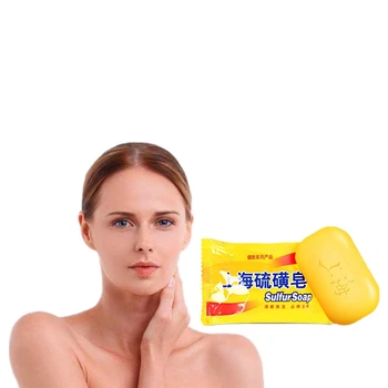 

Bacteria Removing Soap Anti Bacterial Mites Acne Rosacea Oil Control Antibacterial Sulfur Soap Cleanser 85g