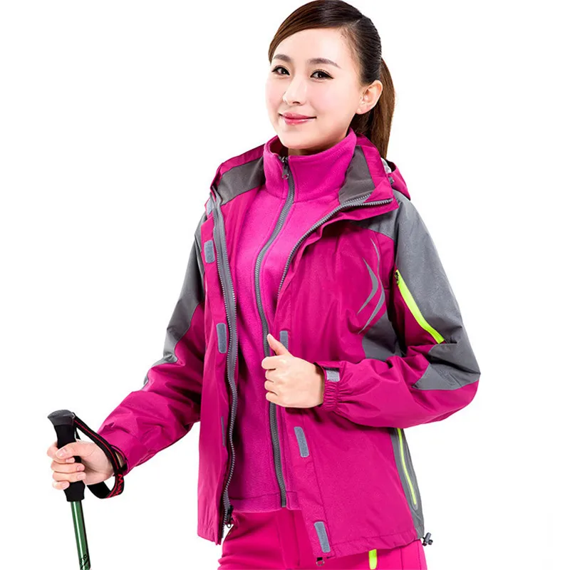 Women Waterproof Jacket Keep Warm Windproof Breathable Travel Trip