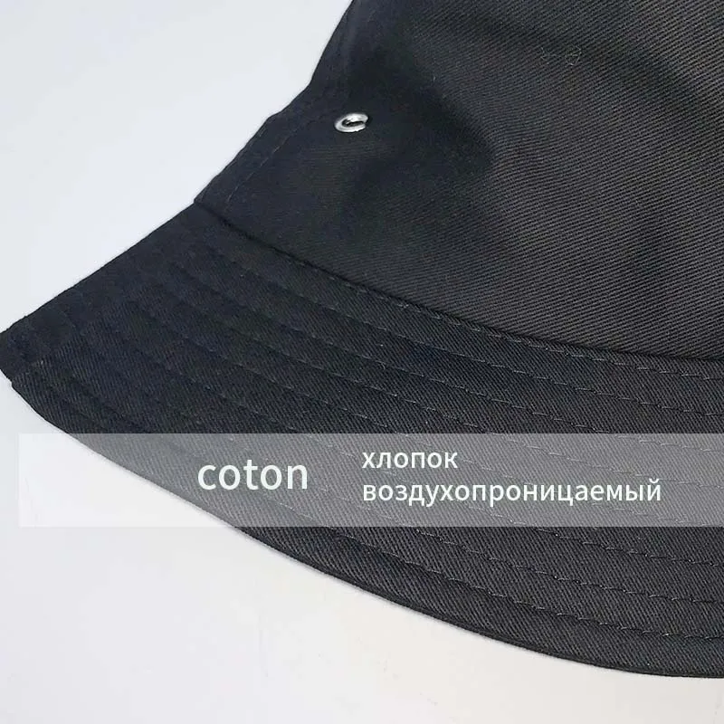 Черная хлопковая кепка унисекс для мужчин и женщин, плоская одноцветная Панама, повседневная Кепка От Солнца, уличная Кепка в стиле хип-хоп, шапка для рыбалки