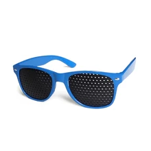 6 Colors 2017 Fashion Unisex Pinhole Glasses Pinhole Glasses Glasses Correct Pseudomyopia Correct Shortsightedness Oculos