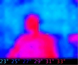 Точка Qwiic ИК Массив MLX90640 55 FOV 110 инфракрасный тепловизионный модуль|Органайзеры