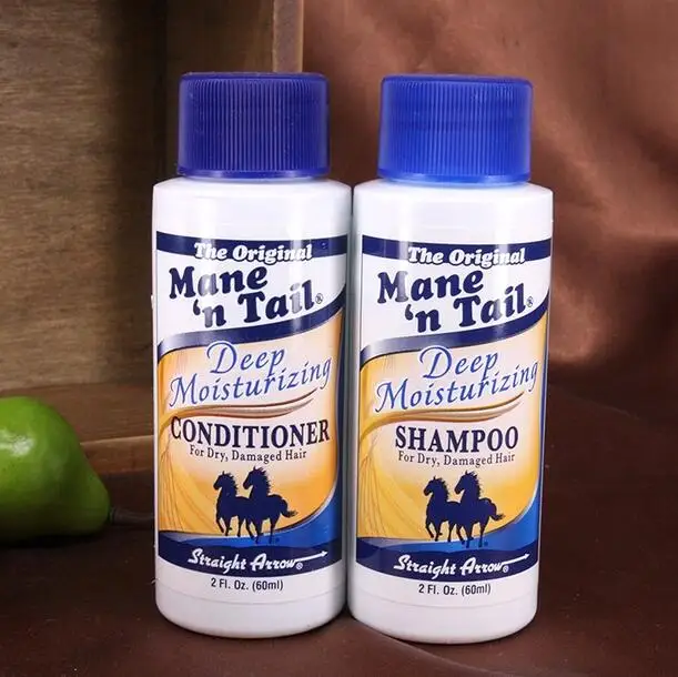 2 pcs/lot Mane tail shampoo deep moisturizing horse arrow shampoo 60ml