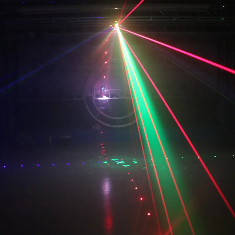 Sharelife 24 RGB лазерные Gobos + светодиодный луч белый стробоскоп Led Move Light DMX Bar Party Disco Show DJ