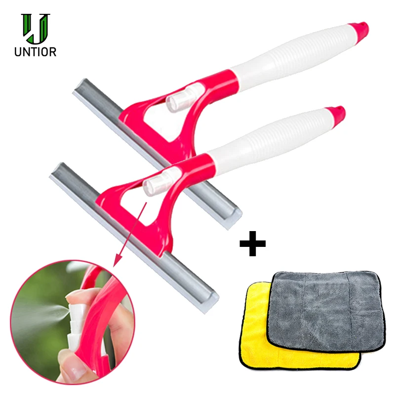 

UNTIOR Silicone Spray Type Cleaning Brush Multifunctional Cleaner Helper Car Window Household Cleaning Cloth Clean Window Tools