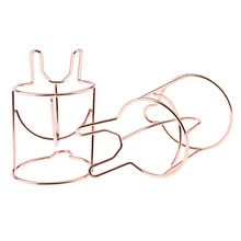 2x Прекрасный милый макияж губчатый смеситель/косметическая пудра держатель спонжа стенд розовое золото