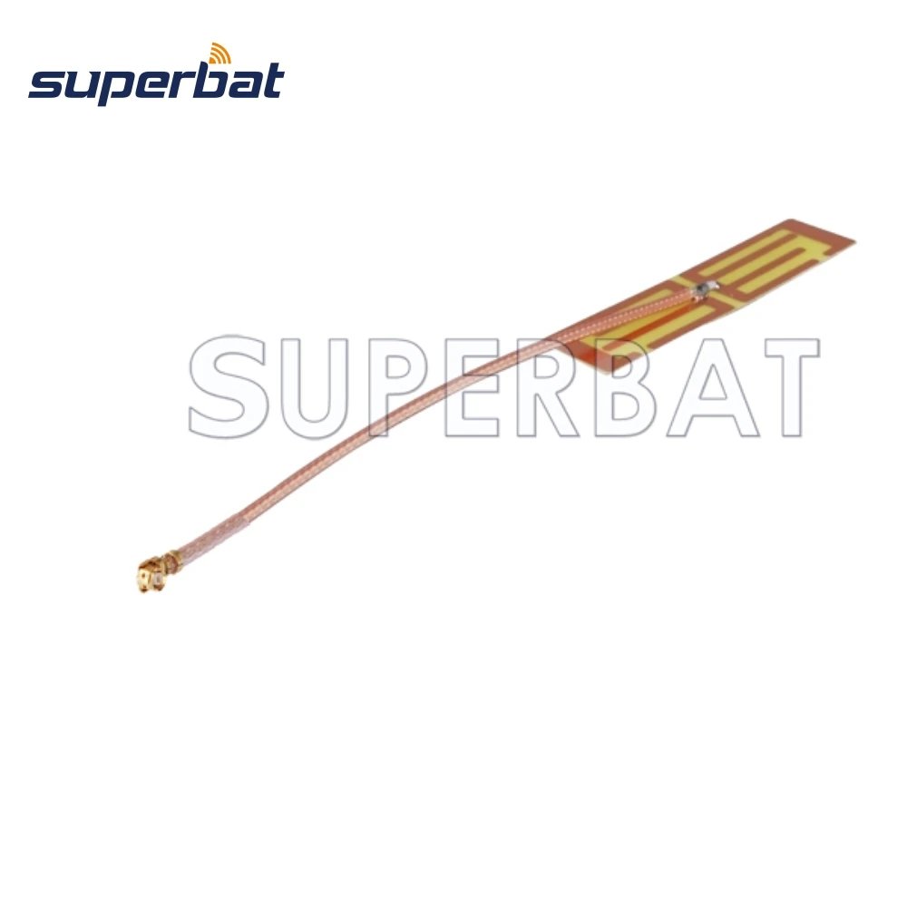 

Superbat 700-2600Mhz 5dbi 4G LTE Antenna Internal with U.FL Female Right Angle Connector RG178 Cable 70cm