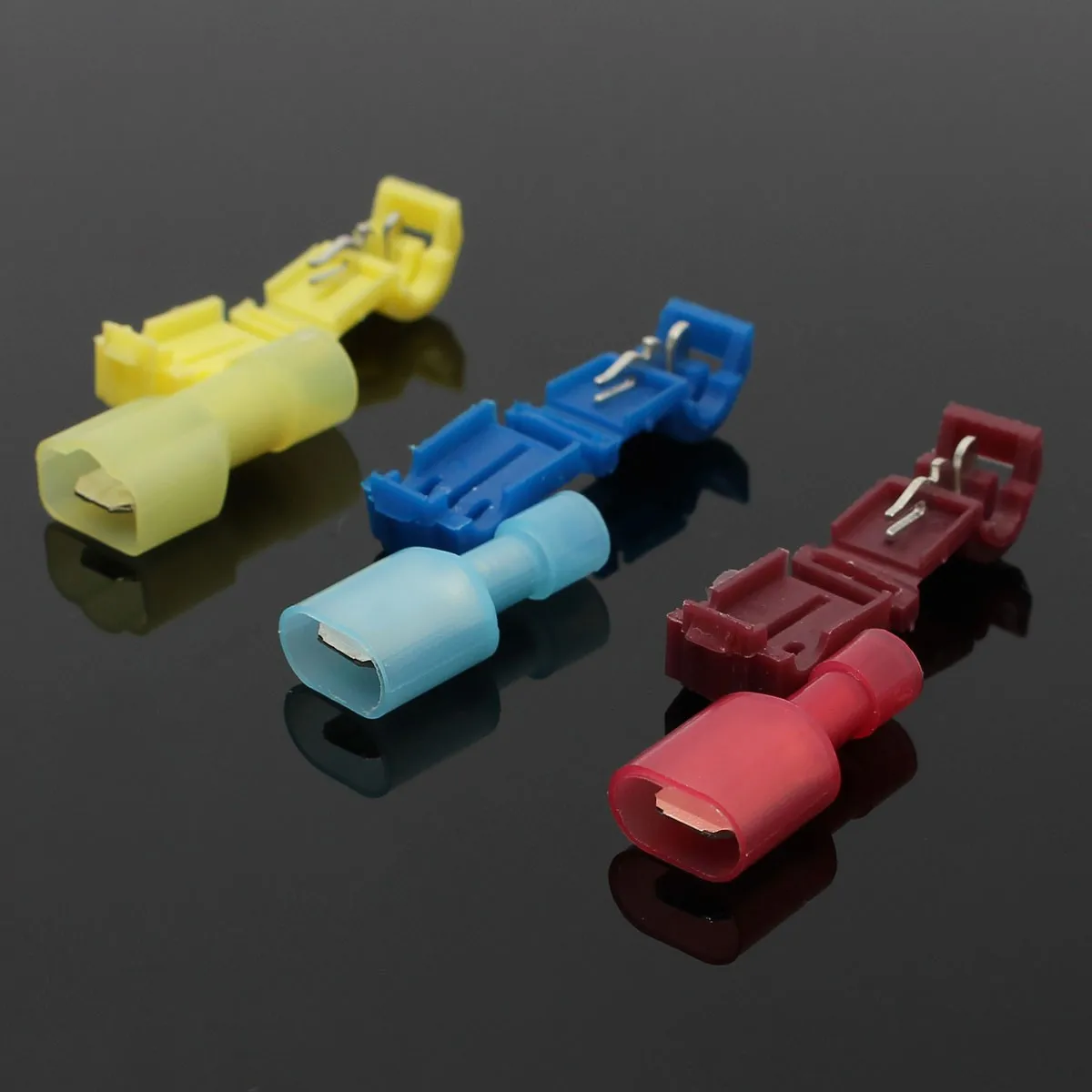 клемма обжимная т2510. коннекторы для соединения проводов 220 вольт герметичные. Awg 22-10 соединители. клемма 10-22 awg. коннектор соединения проводов/красный 2520.