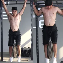 Железная цепь фитнес-пояс для тяжелой атлетики, бодибилдинга Тренировки Пояс для подтягивания веса ED-shipping