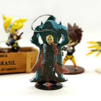 

Love Thank You fullmetal alchemist brotherhood Edward Alphonse acrylic stand figure model plate holder cake topper ANIME cool