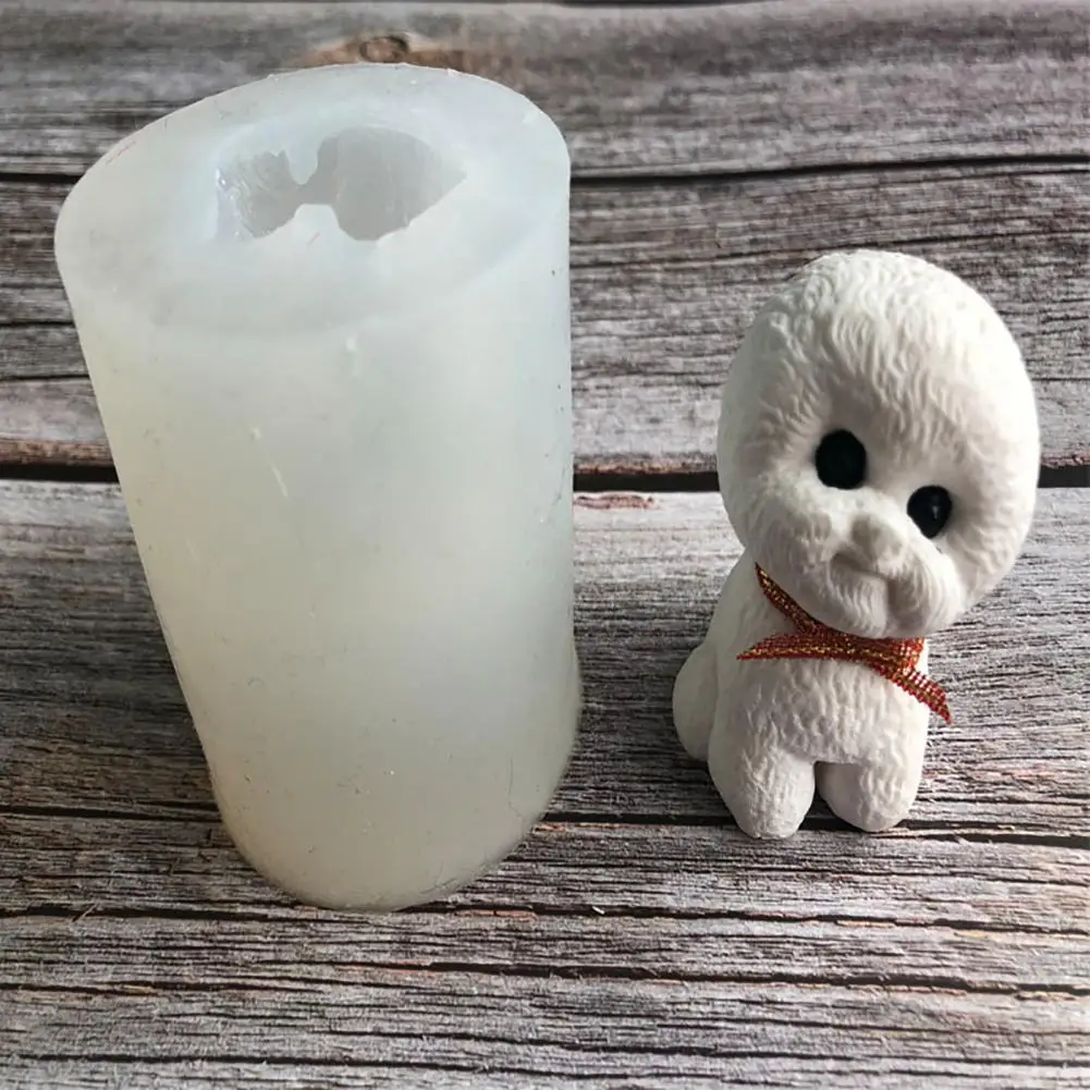 

New 3D Bear Liquid Silicone Mould Pottery Gypsum Clay Mold Handmade Craftwork Tool