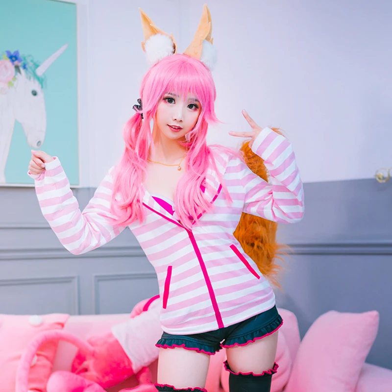 CosplayLove FGO FateEXTRA Fate Grand Order CCC Tamamo No Mae Cosplay Costume For Christmas Halloween (1)