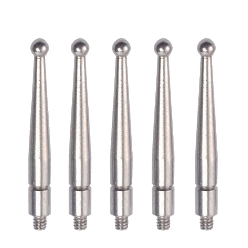 New Indicator Contact Points Dia 2mm Tungsten Carbide Contact Points For Interapid Mitutoyo Thread M1.6 Dial Test Indicator