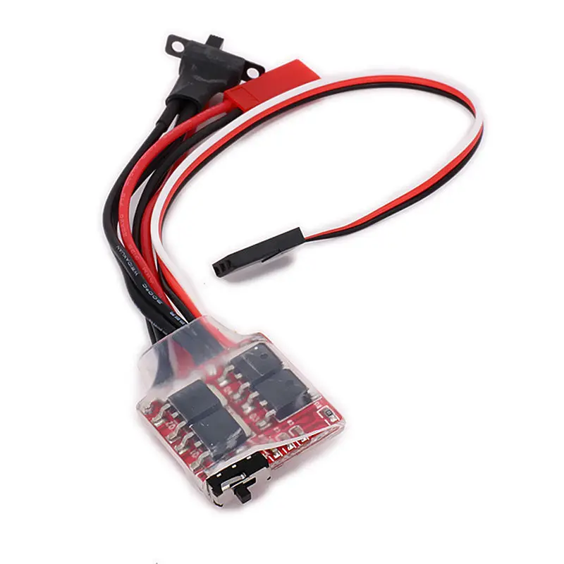 

RCAWD 20A ESC 1/10 Winch Switch Waterproof Electric Speed Controller For RC Hobby Model Car Rock Crawler N10202
