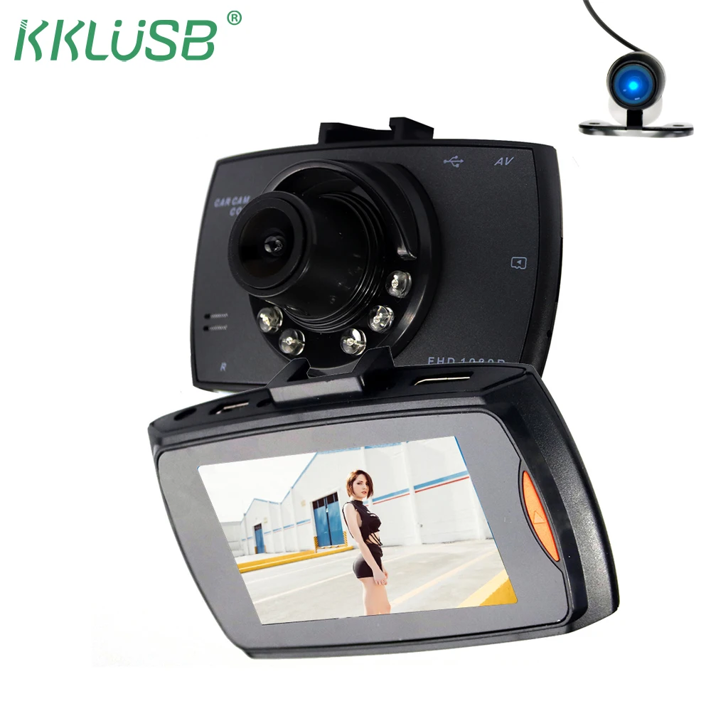 Mini Camera Car Dvr Dual Lens Auto Video Recorder Dashcam Registrator ...