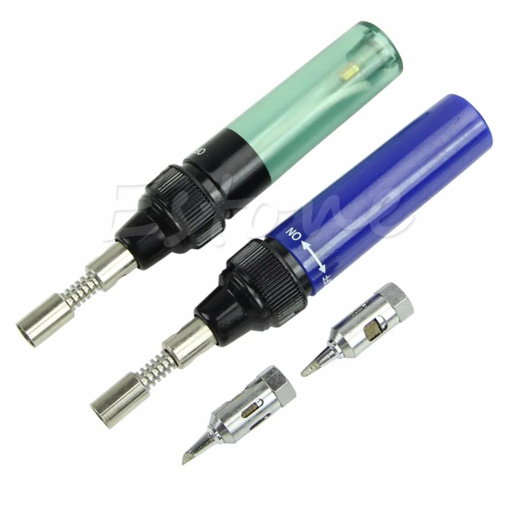 Butane Blow Torch Gas Soldering Solder Iron Gun Cordless Welding Pen