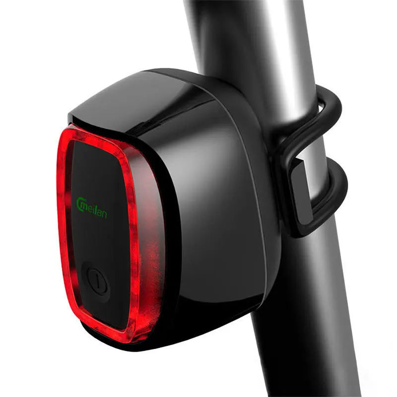 Excellent Lankeleisi MTB USB Rechargeable Smart Tail Lamp Riding Alarm Led Super Flash 4