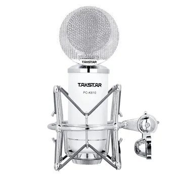 

Takstar PC-K810 studio recording microphone for stage performances,broadcasting,Instruments recording,with aluminium suitcase