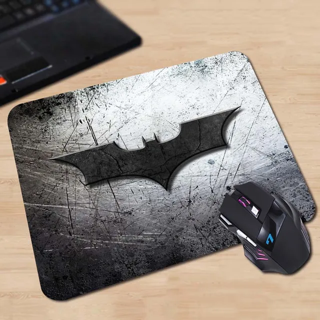Babaite Comics Superhero Batman Arkham Black Logo Customized Mouse Pad