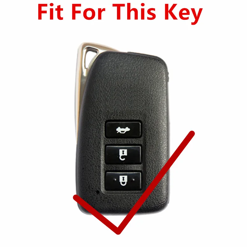 FLYBETTER чехол для смарт ключей из натуральной кожи с 3 кнопками Lexus RX270/IS250/RX200/CT200H