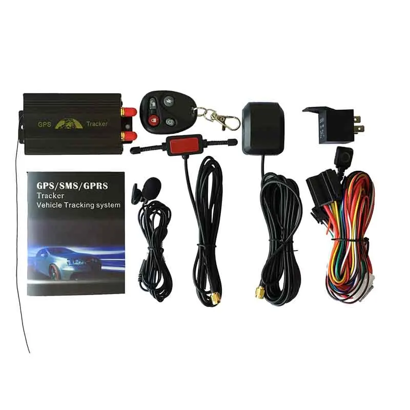 Кобан автомобиль GPS трекер TK103B автомобиля GPS GSM GPRS трекер автомобилей Противоугонная безопасность Защита от взлома системы Дистанционное управление