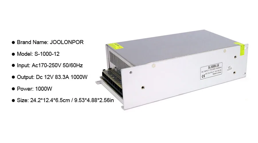 12V 1000W power supply