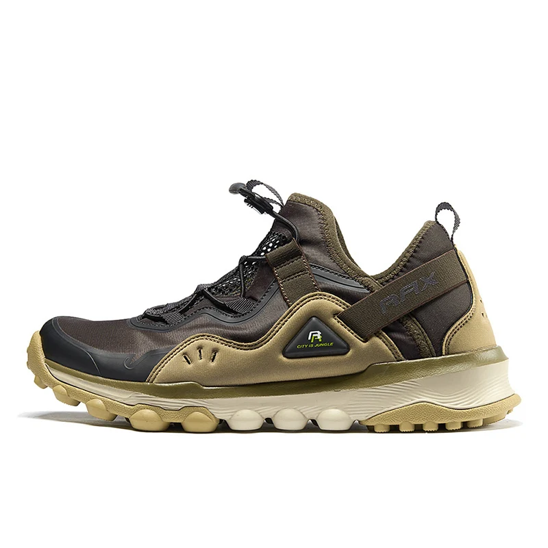 RAX уличная дышащая походная обувь мужские легкие прогулочные треккинговые кроссовки женские противоскользящие альпинистские ботинки водонепроницаемые - Цвет: dark chocolate 345