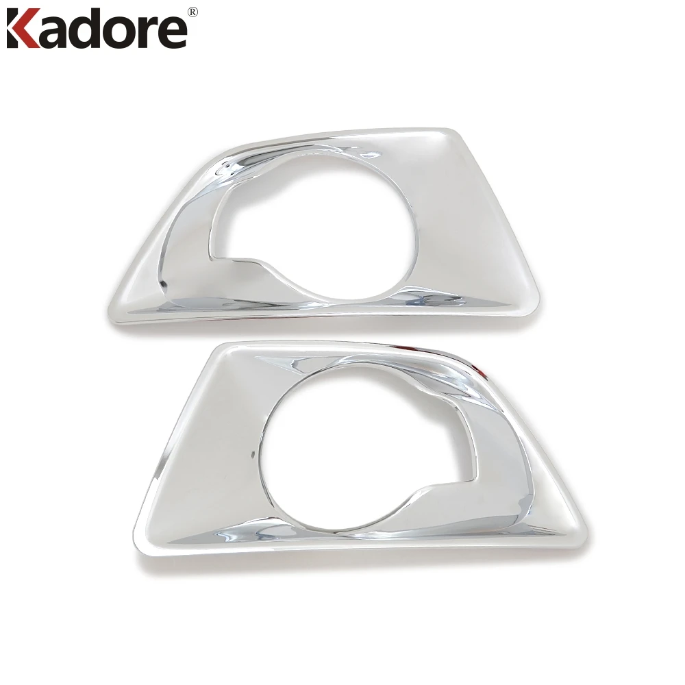Для Ford EcoSport 2013 ABS хромированный передний противотуманный светильник, противотуманный светильник, накладка, защита автомобиля, внешние аксессуары