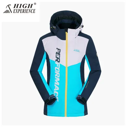 High Experience Women Ski Sets Mountain Skiing Outdoor Winter Warm Sport Suits Ladies Snow Clothing Ski Jacket Female Ski Suit - Цвет: Jacket 1