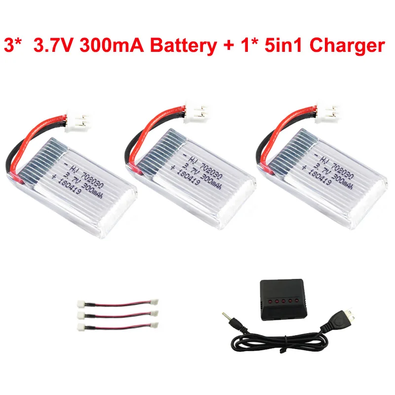 3,7 V 300mAh Lipo батарея для JJRC H56 T2G Дрон батарея для RC Quadcopter запасные части