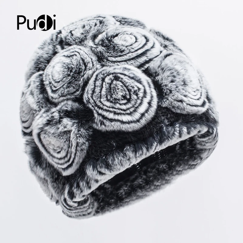 

Aorice HF7040 women rabbit fur hat