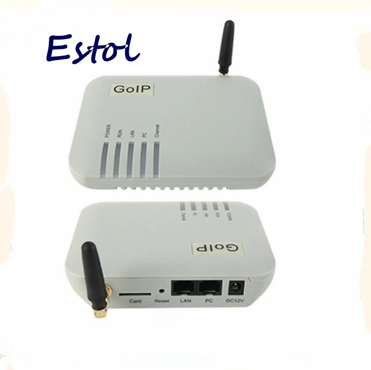 

Wholesale single channels GOIP1,GSM VoIP Gateway (IMEI Change, 1 SIM Card, SIP & H.323, VPN PPTP).SMS GSM Gateway