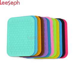 Silicone Pot Holder trivet Mat jar Opener, spoon Rest Garlic Peeler, Non Slip, durable, dishwasher Safe, heat Resistant Hot Pads