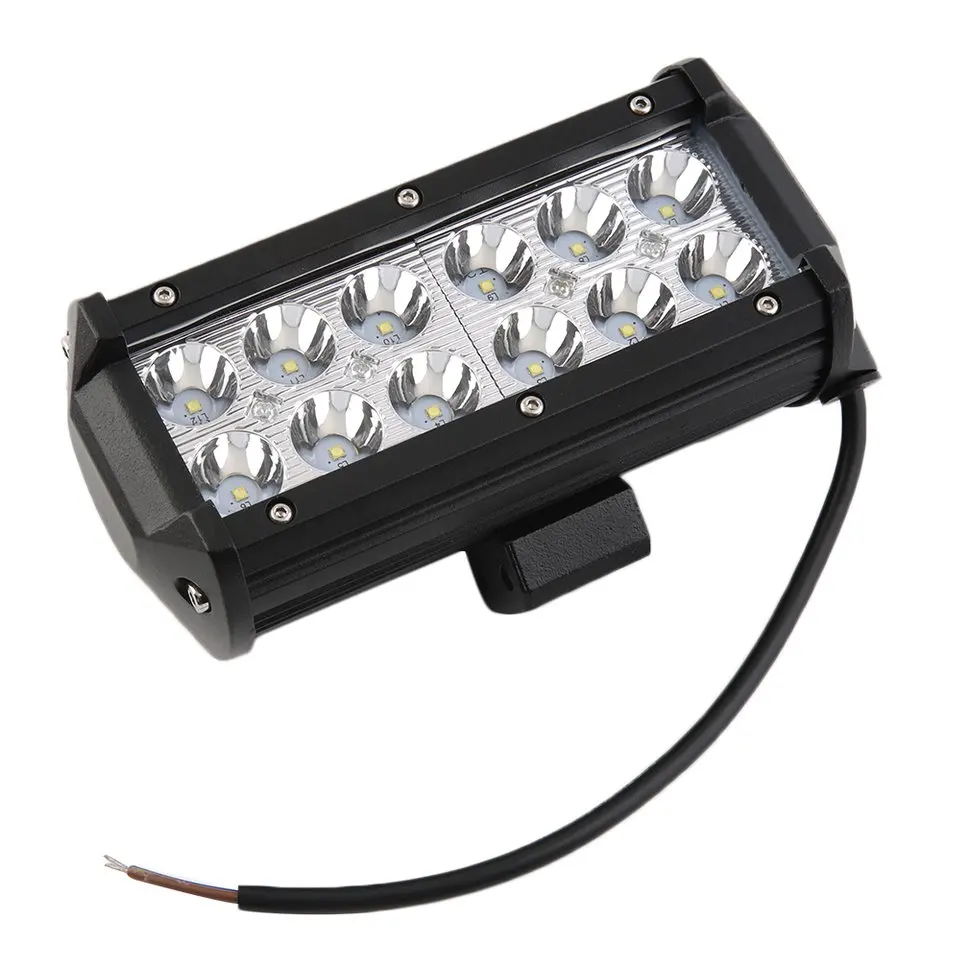 

2pcs 7 Inch 36W LED Work Light Bar LED Flood Off Road Boat Fog Driving