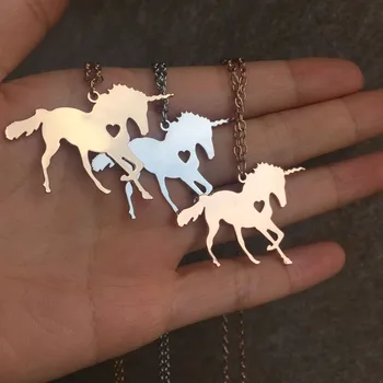 Unicorn Necklace Magical Jewelry