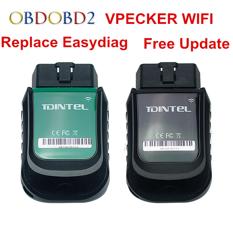 Диагностический сканер VPECKER Easydiag WI FI Vpecker версия V10.6 с интерфейсом для