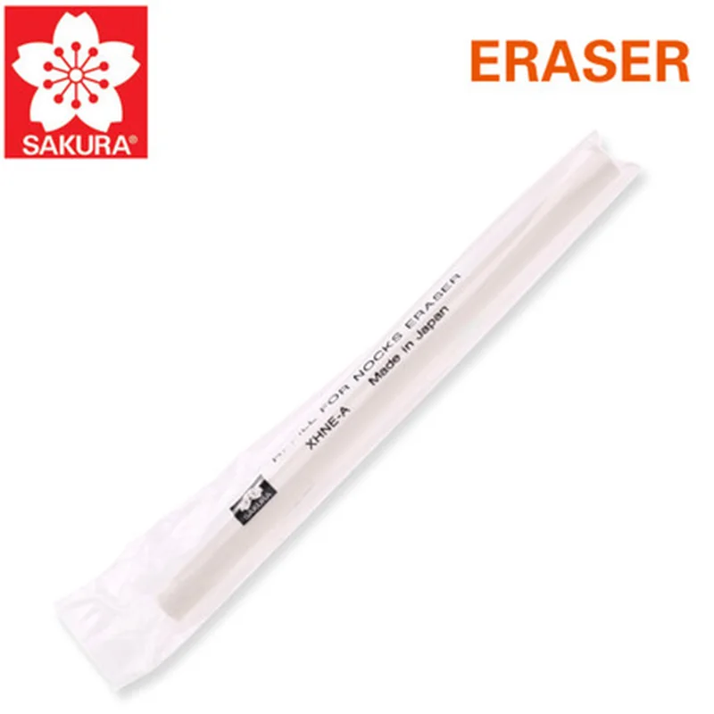 

Sakura Eraser XHNE-A For Nocks Eraser Refill 6.8*122mm Pencil Lead Rubber Refill