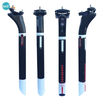 

2016 new FCFB back 25mm seatpost white red black bike glossy seat carbon fiber mountain bike road bike seat post saddle tube
