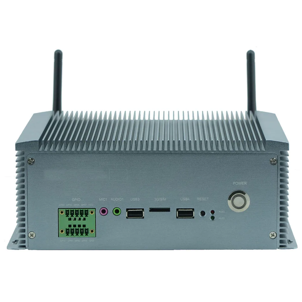 Partaker Industrial PC Q6 With 10 COM COM3  to COM6 support RS485 2 LAN SIM Card Slot  (1)