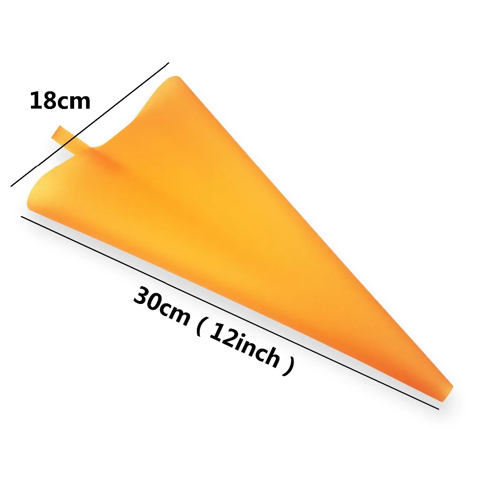 Размер s, m, l, силиконовый многоразовый кондитерский мешок, кондитерский мешок, кондитерский кекс «сделай сам», украшения кондитерских мешков, кухонные принадлежности для тортов