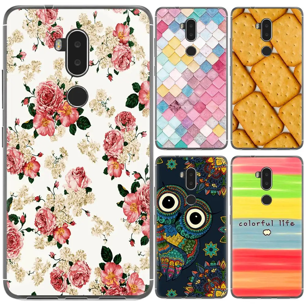 

Phone Case For Alcatel Idol A7 XL 6-inch Cute Cartoon High Quality TPU Soft Case Silicone Cover