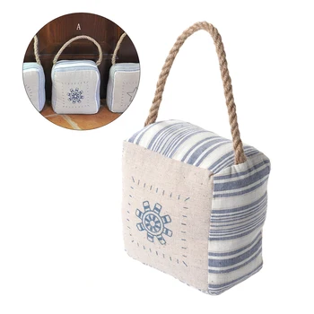 

Home Door Stopper Family Door Stopper Mediterranean Style Cotton Door Anti-collision Creative Decorative Household Door Stopper