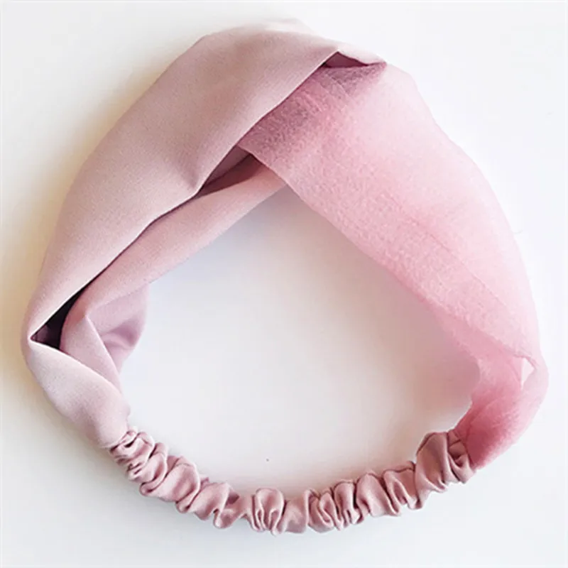 

2018 New Ladies Eugenia Twisted Knotted headbands for women Elastic Turban Hair Band hair accessories diademas para mujer