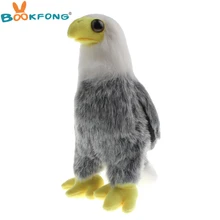 BOOKFONG 26 см имитация лысый плюшевая игрушка Орел плюшевый чучело птица Реалистичная фигура орла Детская Коллекция подарков на день рождения