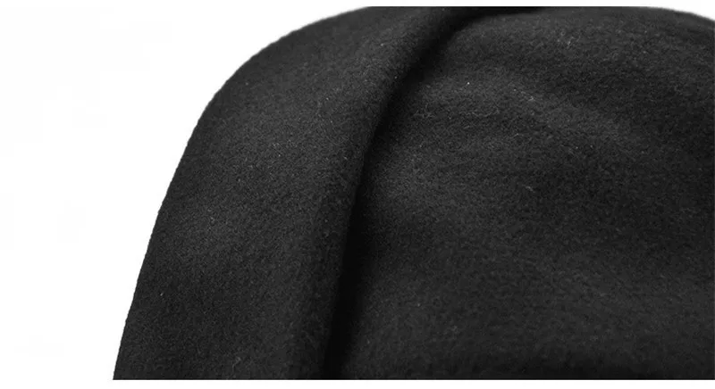 Fashion Fisherman Beanie Men Women Miki Hat Solid Cotton Hat Autumn Spring Winter Turn Up Retro Sailorcap Brimless Gray Black