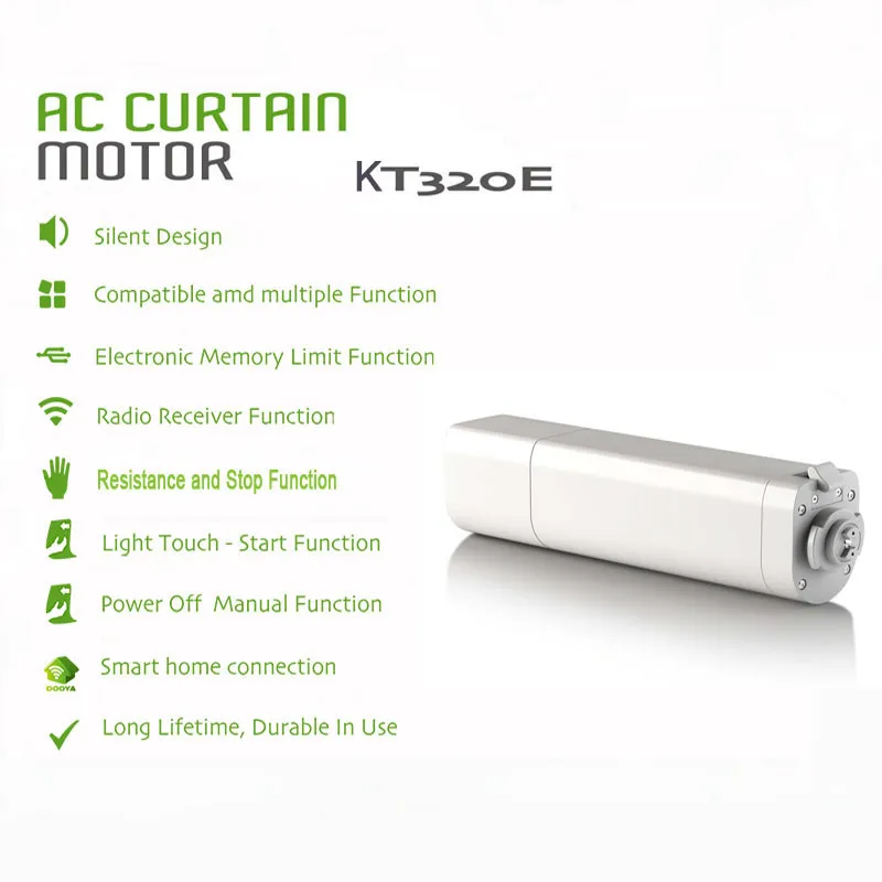 2016 Hot Sale Original Dooya Home Automation Electric Curtain Motor KT320E-45W 4