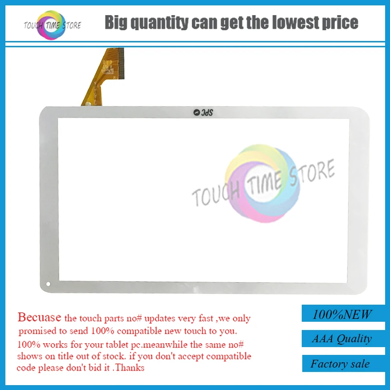 

White or black For HSCTP-493-10.1-V3 Tablet Capacitive Touch Screen 10.1" inch PC Touch Panel Digitizer Glass MID Sensor